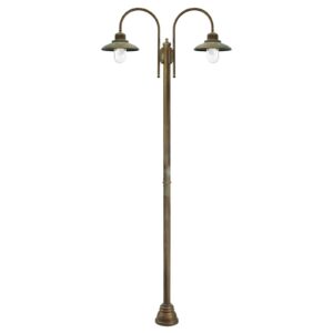 Svítidlo Moretti Luce antická mosaz/čirá antikizovaná mosaz