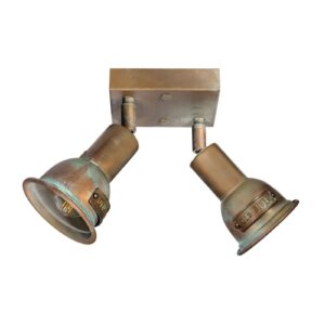 Svítidlo Moretti Luce antická mosaz mosaz