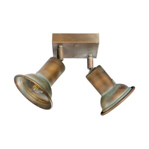 Svítidlo Moretti Luce antická mosaz mosaz