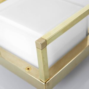 Svítidlo Moretti Luce mosaz přírodní mosaz/sklo