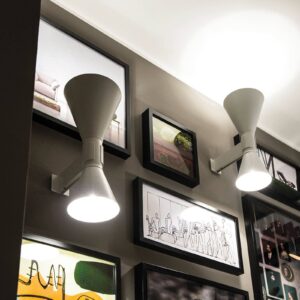 Svítidlo NEMO šedá matná hliník