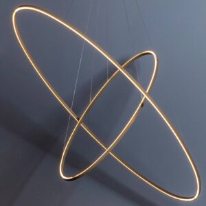 Svítidlo NEMO zlatě lakovaná/opálově bílá hliník/methakrylát