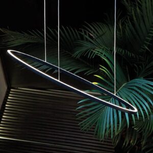 Svítidlo NEMO černá/opálová bílá hliník/methakrylát