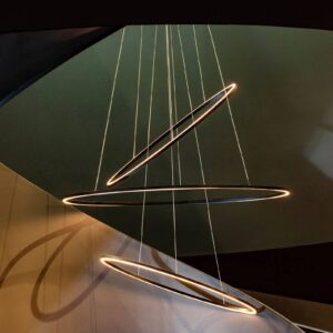 Svítidlo NEMO černá/opálová bílá hliník/metakrylát