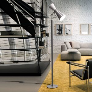 Svítidlo NEMO bílá/šedá hliník/ocel