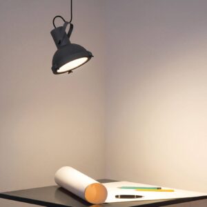 Svítidlo NEMO tmavě modrá matná hliník/sklo