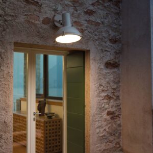 Svítidlo NEMO pískově bílá matná hliník/sklo