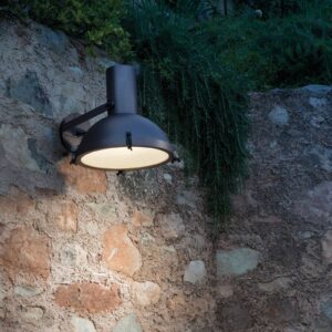 Svítidlo NEMO kávově hnědá matná hliník/sklo