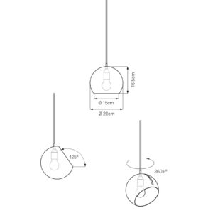 Svítidlo NYTA matná bílá hliník/plast