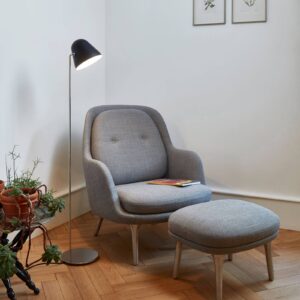 Svítidlo NYTA černá/leštěná nerezová ocel hliník/nerez