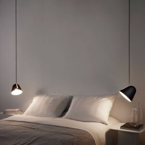 Svítidlo NYTA matná černá hliník/plast