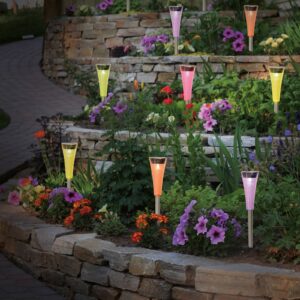 Svítidlo Näve nerezová ocel/žlutá/zelená/červená/fialová/oranžová nerez/plast