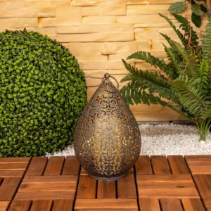 Svítidlo Näve antická zlatá železo