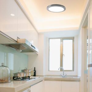 Svítidlo Näve chrom matný/bílá hliník/plast