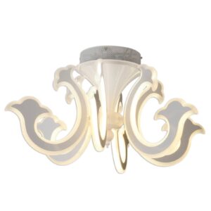 Svítidlo Näve bílé kov/akryl