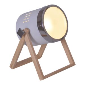 Svítidlo Näve světlé dřevo keramika/PVC/dřevo