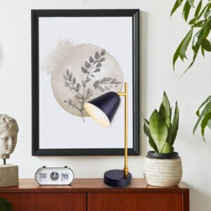 Svítidlo Näve černá/zlatá/bílá železo/plast