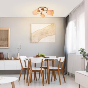 Svítidlo Näve chrom matný/béžová ocel/textil