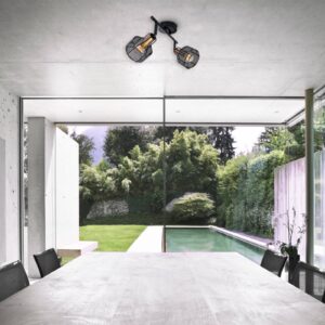 Svítidlo Näve černá/zlatá kov