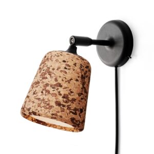 Svítidlo New Works hnědý hliník/směs korků