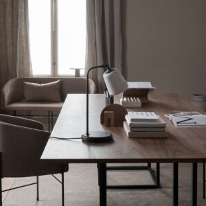 Svítidlo New Works bílá hliník/ocel/mramor