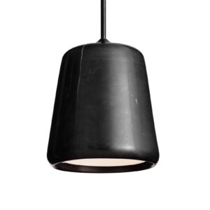 Svítidlo New Works černá hliník/mramor