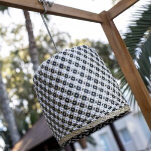 Svítidlo Newgarden béžová/bílá/černá mořská tráva