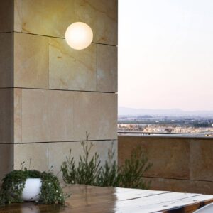 Svítidlo Newgarden bílá polyetylen