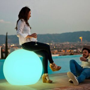 Svítidlo Newgarden bílá polyetylen