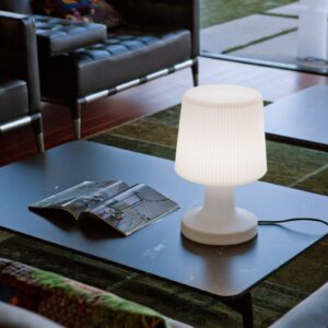 Svítidlo Newgarden bílá polyetylen