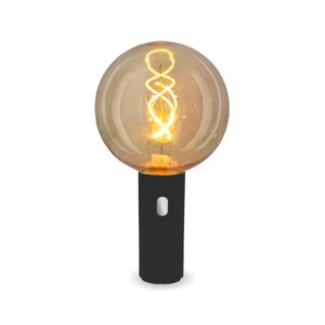 Svítidlo Newgarden černá/transparentní recyklovaný plast