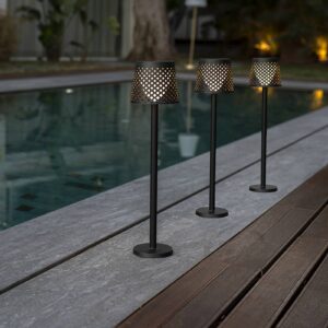 Svítidlo Newgarden černá recyklovaný plast