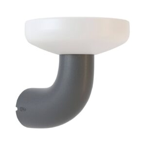 Svítidlo Newgarden antracit/bílý polyetylen/ocel