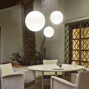 Svítidlo Newgarden bílá plast/kov