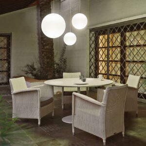 Svítidlo Newgarden bílá plast/kov