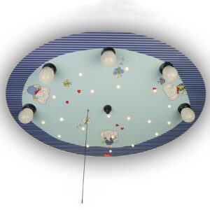 Svítidlo Niermann Standby modrá MDF/plast