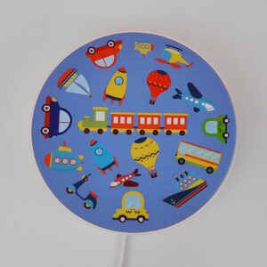 Svítidlo Niermann Standby modrá/multicolor polykarbonát