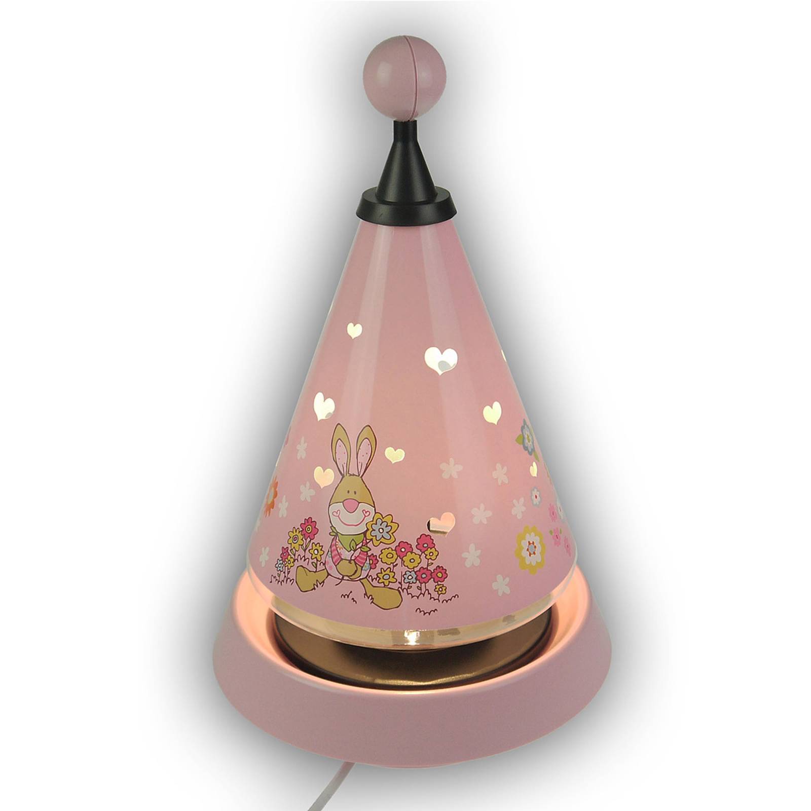 Svítidlo Niermann Standby růžový plast