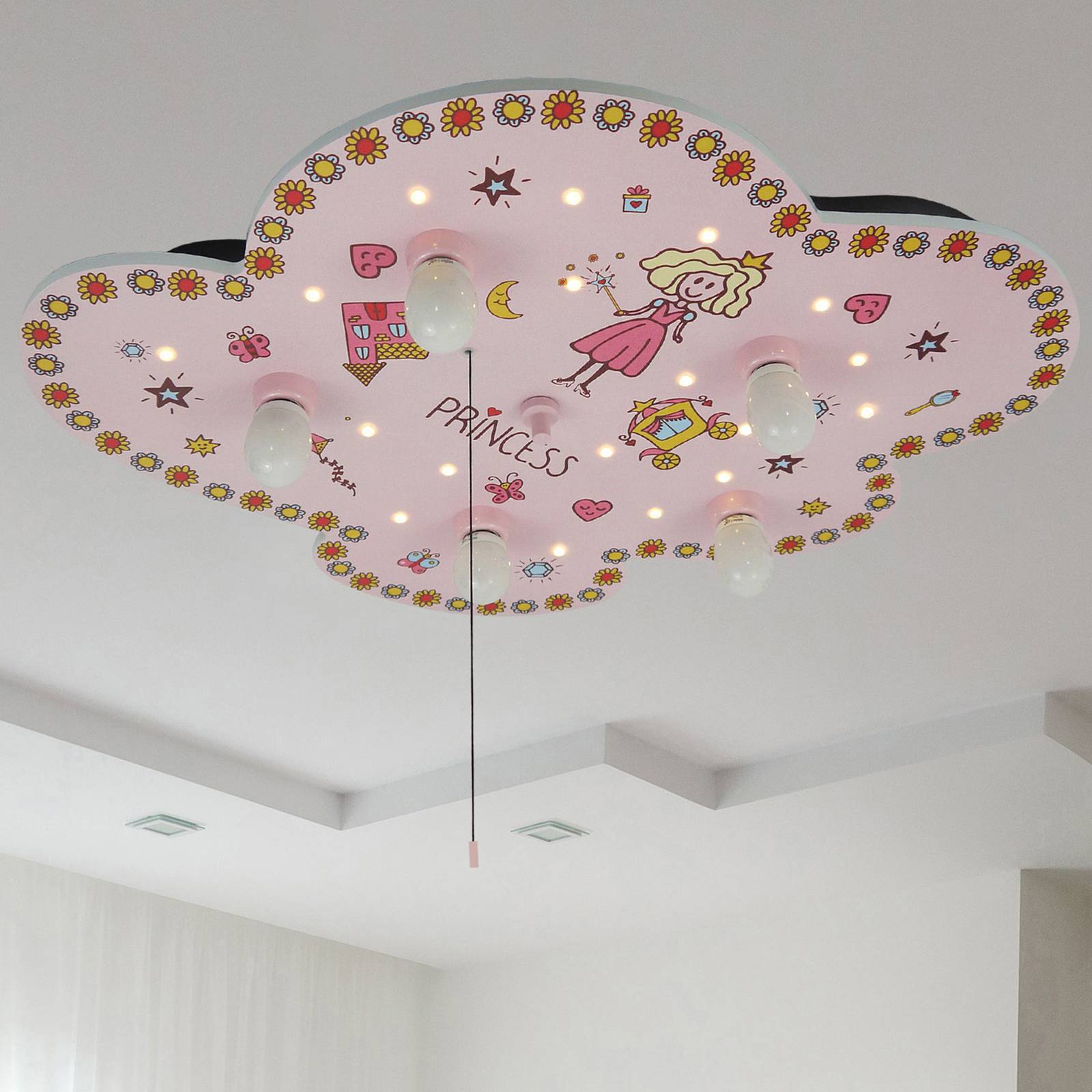 Svítidlo Niermann Standby růžová MDF/plast