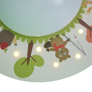 Svítidlo Niermann Standby bílá/zelená polykarbonát