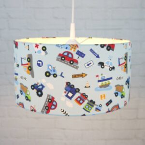 Svítidlo Niermann Standby modrá/multicolor textil/kov