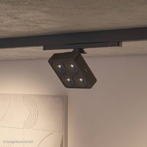 Svítidlo Nimbus černá hliník/plast