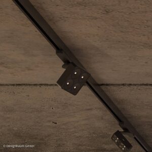 Svítidlo Nimbus černá hliník/plast