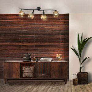 Svítidlo Nino Leuchten černá/přírodní kov/dráty/trav.pletivo