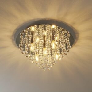 Svítidlo Nino Leuchten chrom/čirá kov/akrylátové sklo