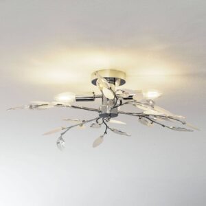 Svítidlo Nino Leuchten chrom/bílá/čirá kov/akryl