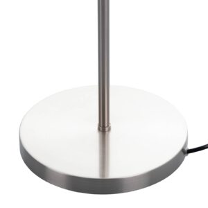 Svítidlo Nino Leuchten matný nikl/přírodní kov/textil