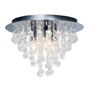 Svítidlo Nino Leuchten chrom/čirá kov/akryl