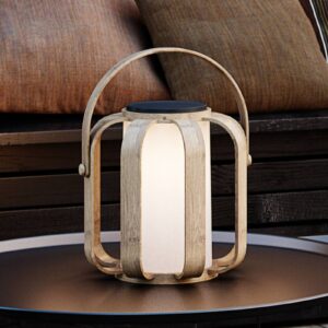 Svítidlo Nordlux světlé dřevo/bílá bambusové dřevo s certifikací FSC/plast