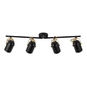 Svítidlo Nordlux černá/mosaz kov/plast